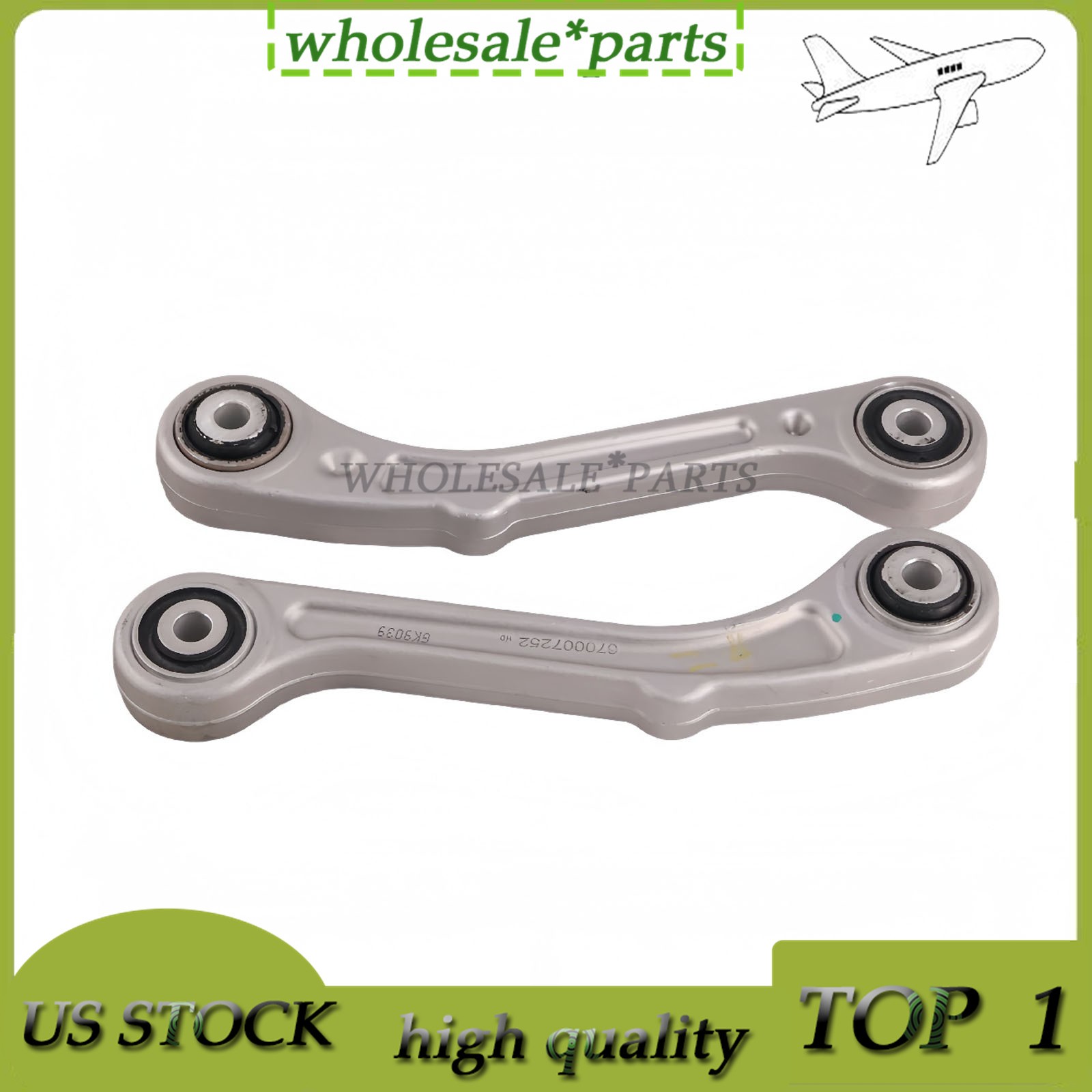 Fits Maserati Ghibli Quattroporte 14+ 2X Rear Upper/Lower Control Arms 670007252