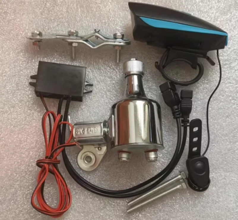 FYDUN Générateur de vélos Dynamo pour vélo, Kit générateur électrique FYDUN Générateur de vélos Dynamo pour vélo, Kit générateur électrique