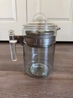 Vintage Pyrex Flameware 9-Cup Glass Coffee Pot Percolator Model 7829