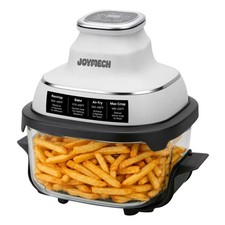 Imagen de 12-in-1 Glass Air Fryer Non Toxic,4.5 Quart, Dishwasher-Safe Air fryer Glass Bas