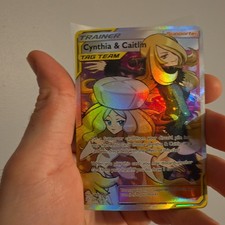 Cynthia & Caitlin (Full Art) 228/236 Sm-Cosmic Eclipse Holo on eBay