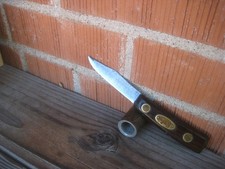 1930s Vintage 3" Blade ** ROBESON - Red Pig *** Carbon Paring Knife USA