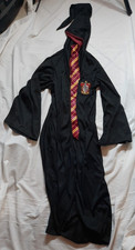 Harry Potter kids Cloak And Tie Gryffindor Halloween Costume, Large