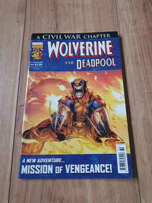 Wolverine And Deadpool Vol 1 #160 Marvel UK Comic 2009