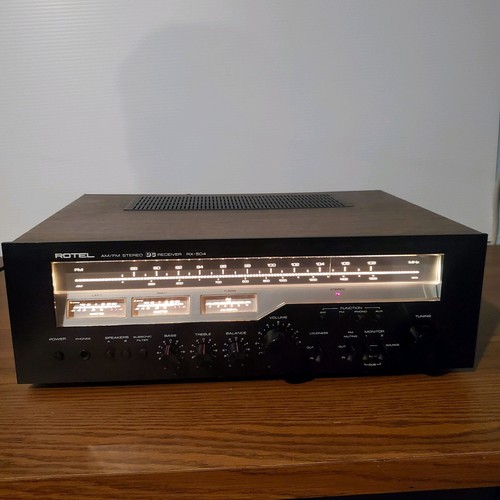Rotel RX-504 DC Stereo Receiver Amplifier AMP Built In AM/FM Tuner | eBay