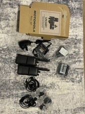 2x Motorola XT420 Two-Way Radios – Both with Headsets – Excellent Condition
