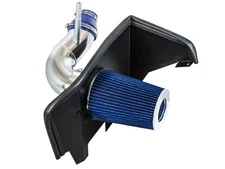 BCP BLUE For 2016-2021 Camaro 2.0T Turbo Heat Shield Cold Air Intake Kit +Filter