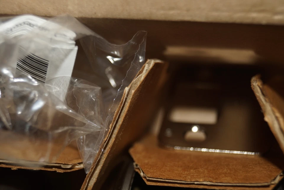 Perilla de puerta de paso georgiana Schlage níquel satinado F10 GEO 619 CÁMARA pasillo y armario Foto 3 de 4