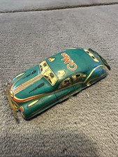 Vintage 1950s G-Men Gangster Crime Tin Litho Toy Car Japan G-Man      