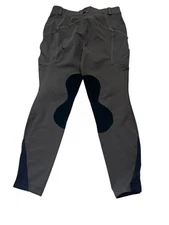 Kerrits Equestrian Riding Breeches Pants Women's Size L Gray