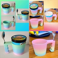Rainbow Pastel Ice Cream Tub