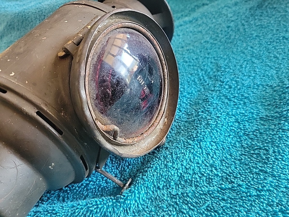 Nice Dietz WW1 Lantern Kerosene Carriage Military Truck Driving