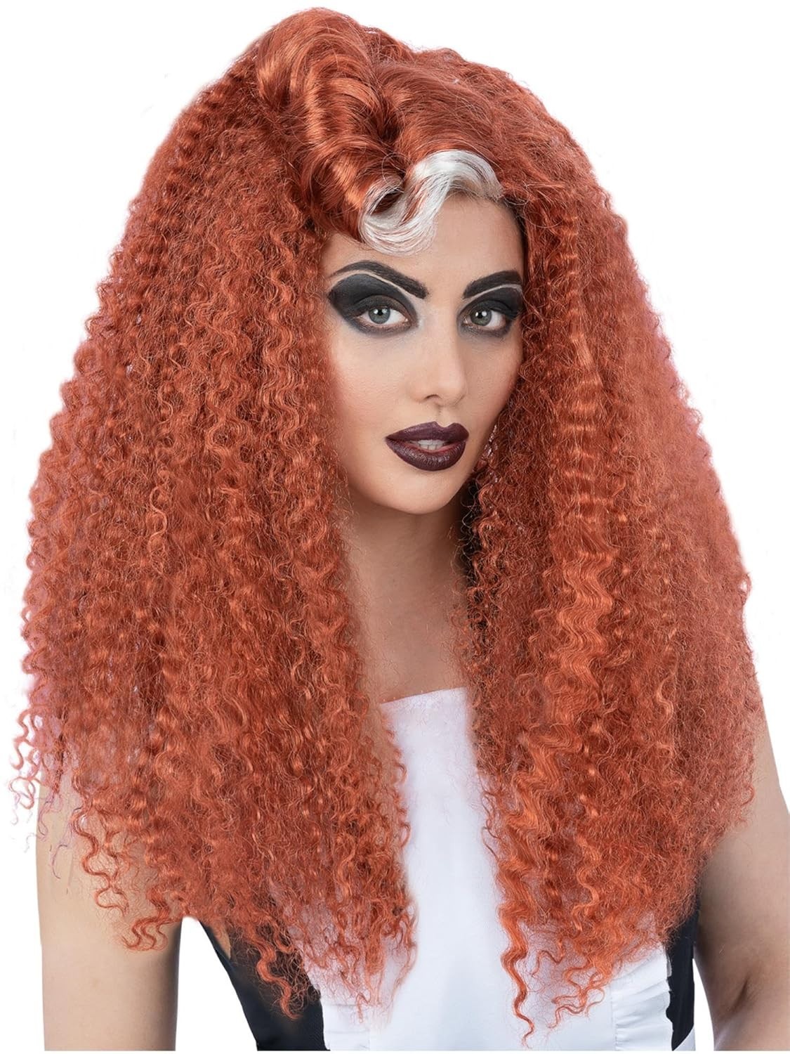 Smiffys Rocky Horror Show Magenta Wig Long Wavy Roll 10.23x6.29x2.94in New