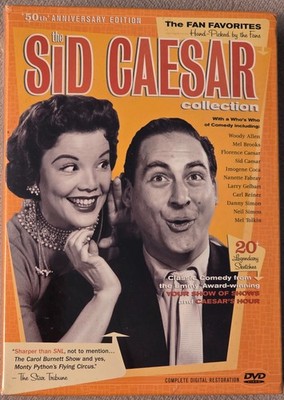 The Sid Caesar Collection w/ 20 legendary sketches, a 3 DVD Box Set Region 1 US