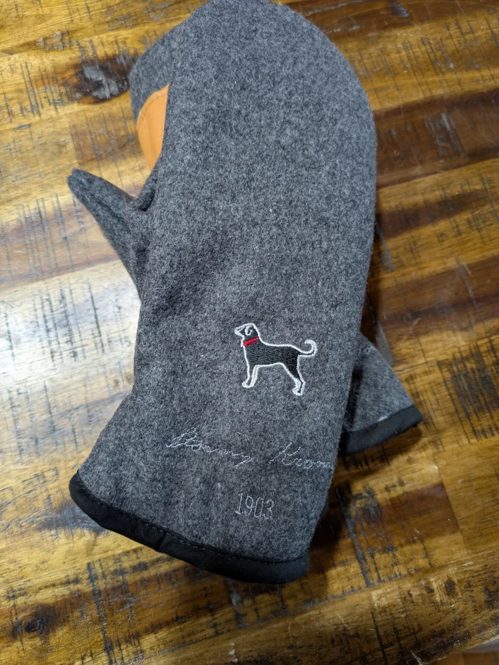 Mujer Stormy Kromer / THE BLACK DOG IDA Mitones Cuero-Sherpa Talla Mediana Foto 2 de 4