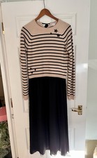 Red Valentino Jumper Dress Midi Size L Very Good Condition Authentic