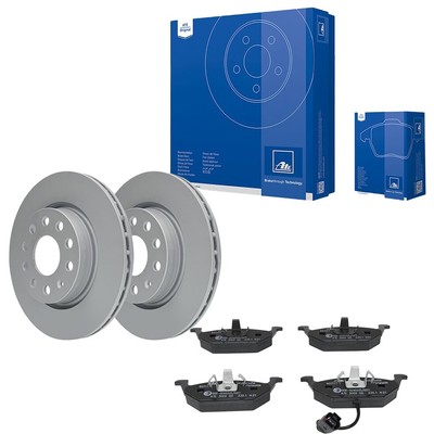 ATE Bremsensatz 280 mm Vorne inkl. Warnkontakt für Seat VW Golf Skoda Audi A3