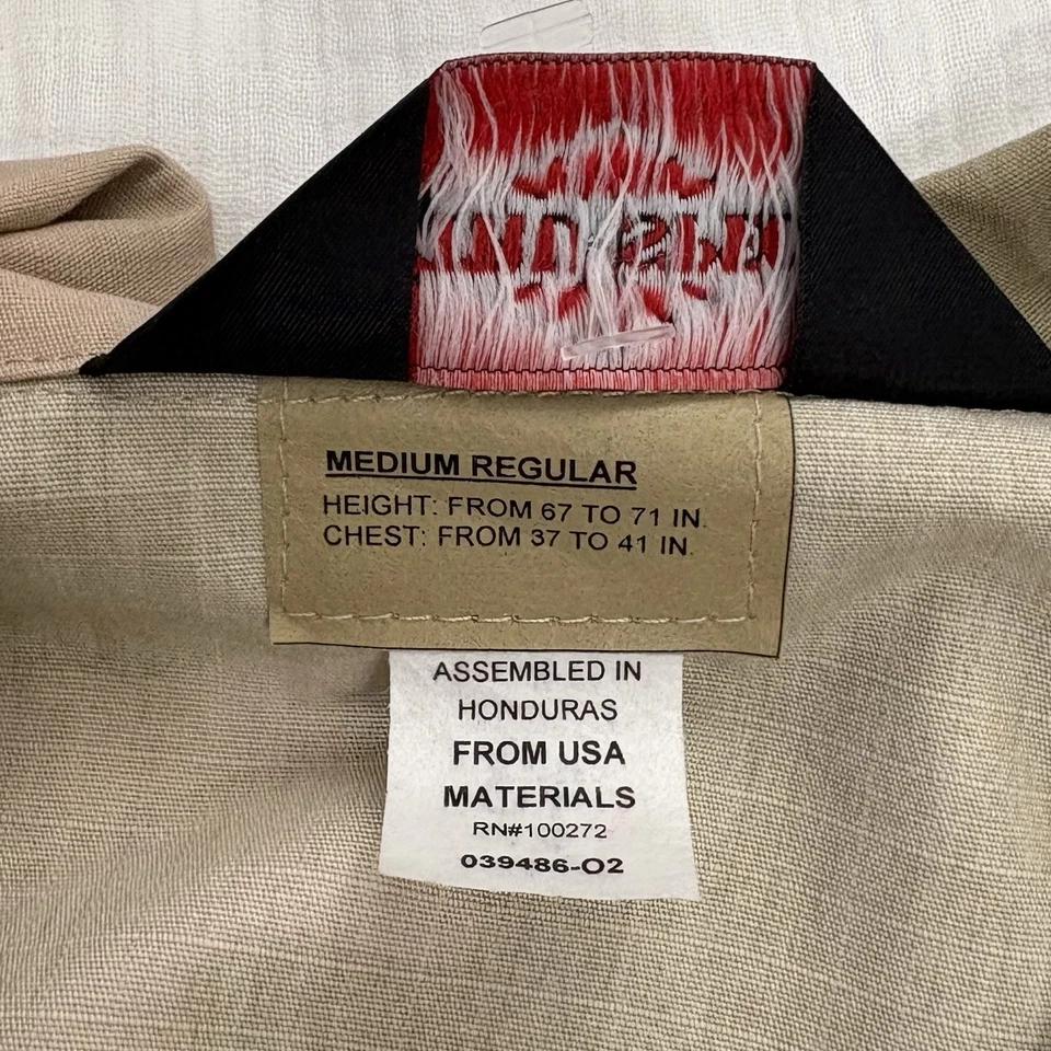 Tru-Spec Desert Camouflage Utility Shirt Jacket Men's Size Medium Regular NWOT - Image 4 of 4