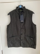 Lavenham Men’s Gosland 2 Gilet Size M Wool Blend Moon Fabric In Grey Bnwt