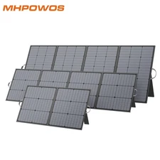 110W Solar Panels Portable 400W 220W IP67 Waterproof for Bluetti Ecoflow Jackery