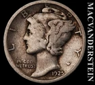 1925 Mercury Dime - Scarce  Better Date  No Reserve  #K1140