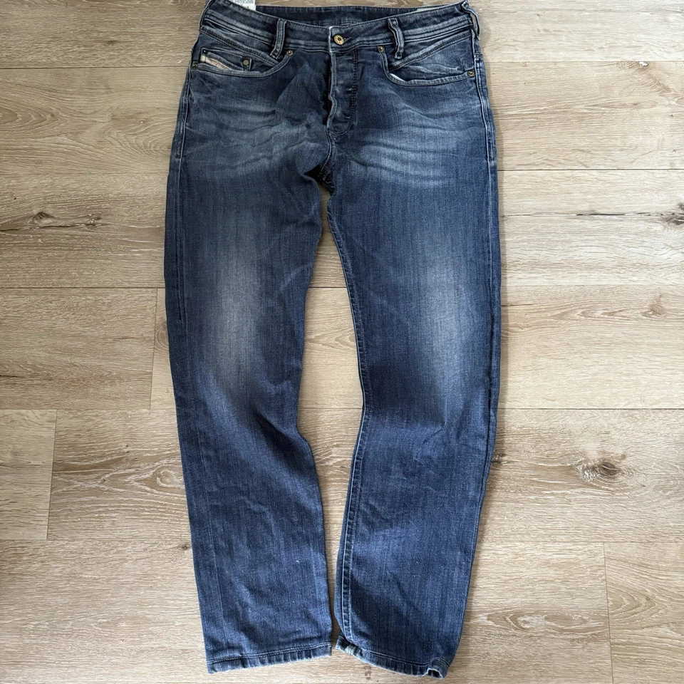 Diesel Iakop Jeans Tapered Slim Stone Wash Size 32 x 28 - Image 3 of 4