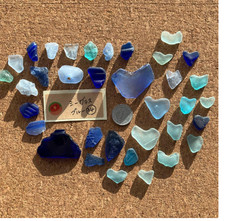 Genuine Surf Tumbled sea glass from japan small