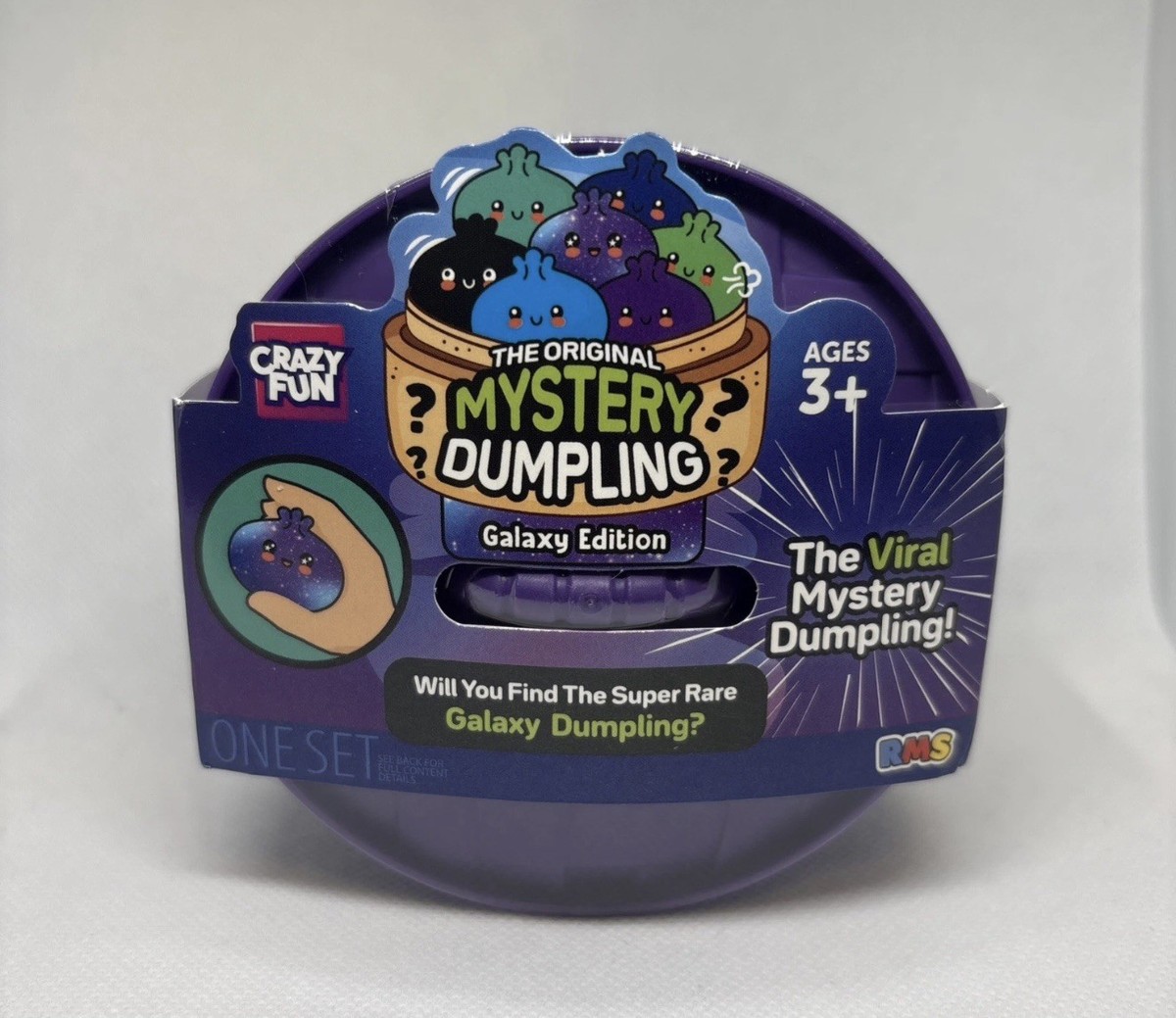 Crazy Fun Squishy Bun The Original Mystery Dumpling Galaxy Edition