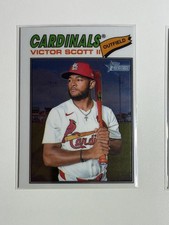 2026 Topps Heritage #318 Victor Scott II Chrome