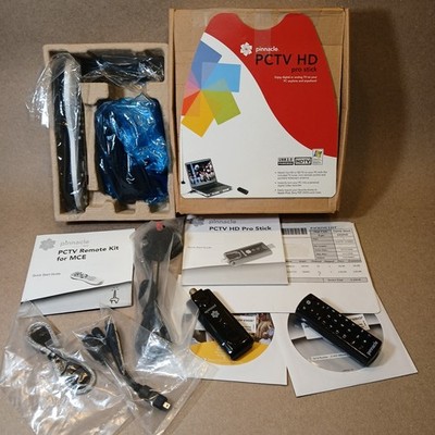 Pinnacle PCTV HD Pro Stick USB Kit HDTV Tuner For Digital Or Analog TV On PC MCE