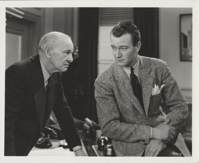 Original 1937 Double-Weight Photo of John Wayne - California Straight Ahead 1937