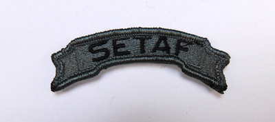 #ad #ad US Army SETAF Southern European Task Force Tab ACU Military Patch SSI Hook Back $2.76