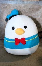 Disney Donald Duck Squishmallows 8  Kellytoy Plush Stuffed No Hang Tags