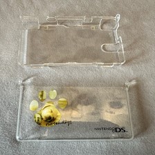 Nintendo DS Lite Kristallklare Hartschalenhülle Schutzhülle Case Nintendögs