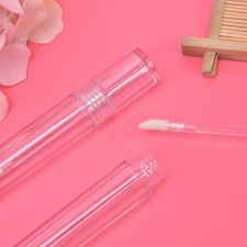 1Pcs 5ml Empty Lip Gloss Tubes Lip Container Plastic PET Clear Balm BottleL-m A3