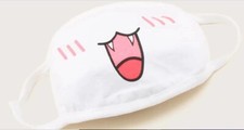 100 Cotton Face Mask. Adult size. Double Layered, Soft, Comfortable, Breathable