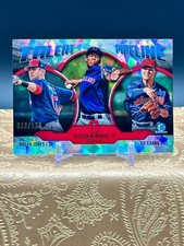 2019 Bowman Talent Pipeline Chrome Atomic Refractor Yu Chang Triston McKenzie #d