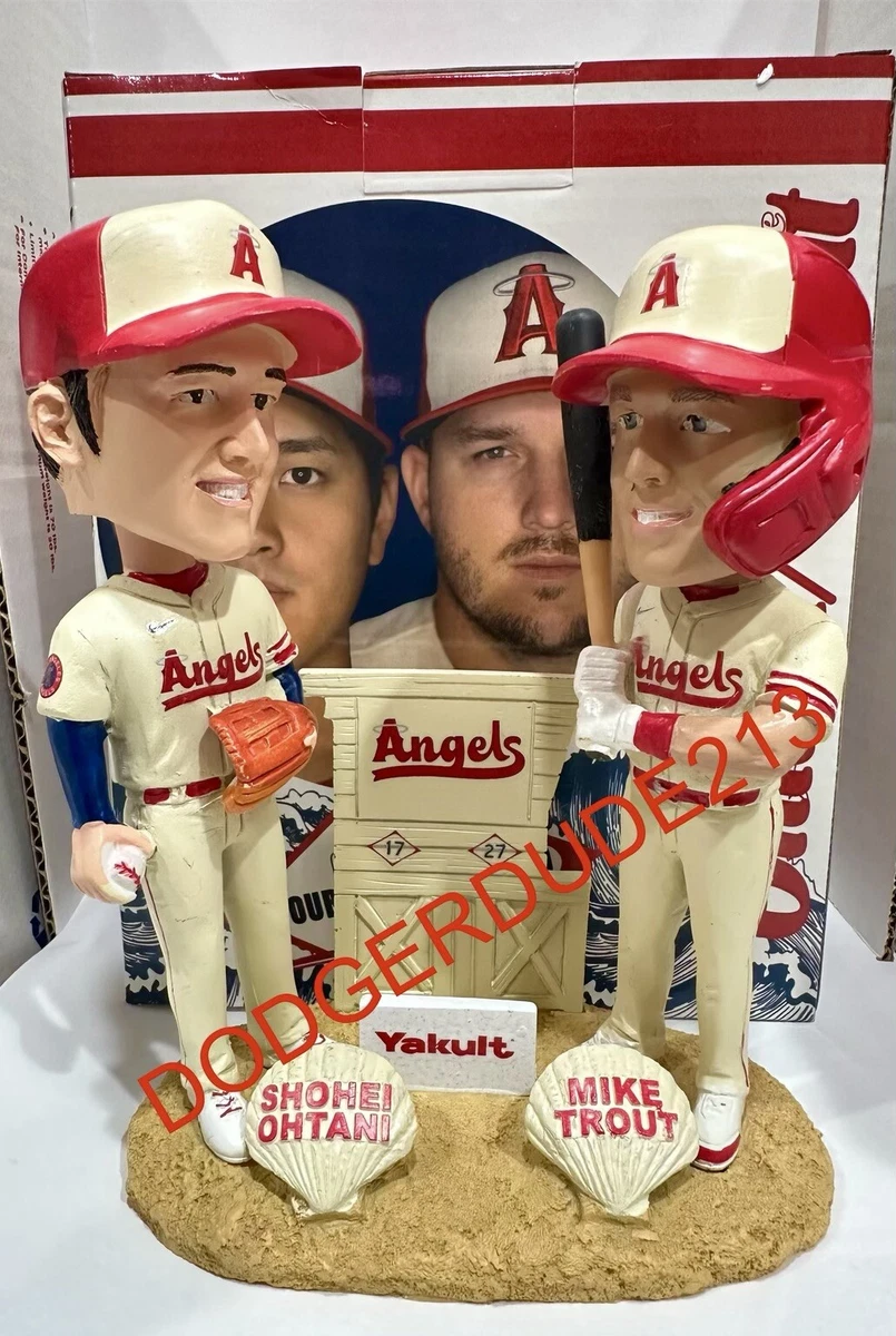 LA Angels Mike Trout Shohei Ohtani City 07/1/23 SGA Bobblehead