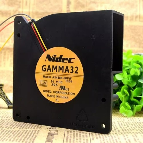 3-Wire A34886-58PW DC24V 0.60A Blower Cooling Fan Original GAMMA32 12032 12cm - Picture 2 of 2