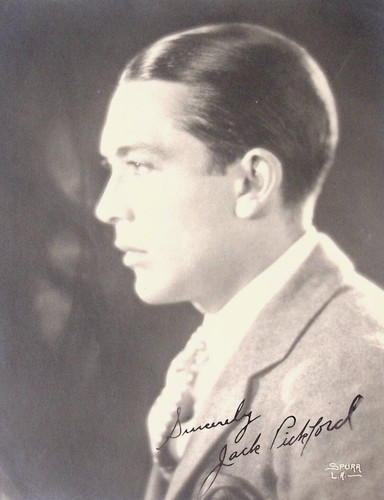 Jack Pickford Hollywood Actor 7 x 9 Stamped Autograph Photo Great Expectations