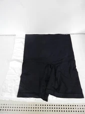 Breezies Seamless Long Leg Control Panties Set of Two-White/Black-1X-A305912