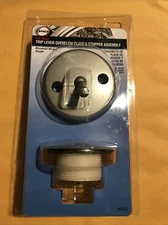 Danco 89242 Trip Lever Overflow Plate & Stopper Assembly (Brushed Nickel)