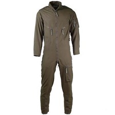 ORIGINAL BUNDESWEHR OLIV OD ARAMID OVERALL ANZUG TANKER KAMPFOVERALL JUMPSUIT