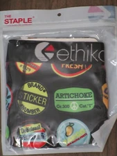 ETHIKA THE STAPLE FRUIT STICKERS BOXER BRIEFS  SIZE SMALL