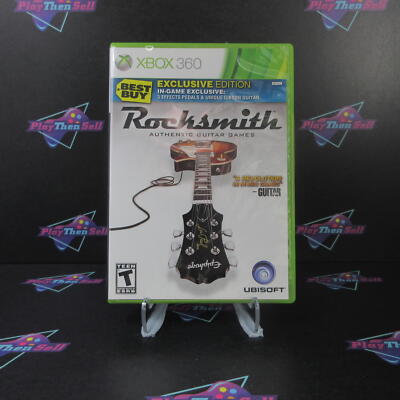 Rocksmith Best Buy Exclusive Edition Xbox 360 Complete - 1 Year Warranty EX Cond