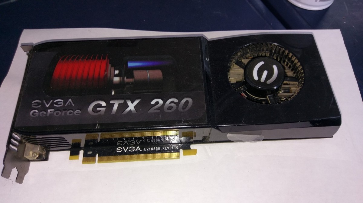 EVGA GeForce GTX 260 896MB DVI TV-Out 896-P3-1250-B3 PCIe Graphics