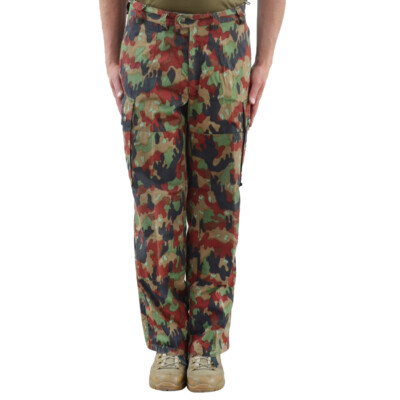 Trousers Pants Original Swiss Camo Surplus Alpentarn Alpenflage