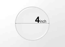 4 inch Round Epoxy Stickers - 4" Self Adhesive Circle Resin Domes, Dots, Seals