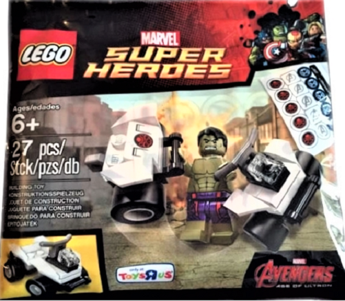 超能力蛙　中国語　プレリリースfoil 4枚セット LEGO Super Heroes: Age of Ultron THE HULK (5003084) **NEW in