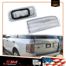 For Land Rover Range Rover L322 Clear Lens Tailgate Reverse Backup Lights Lamps